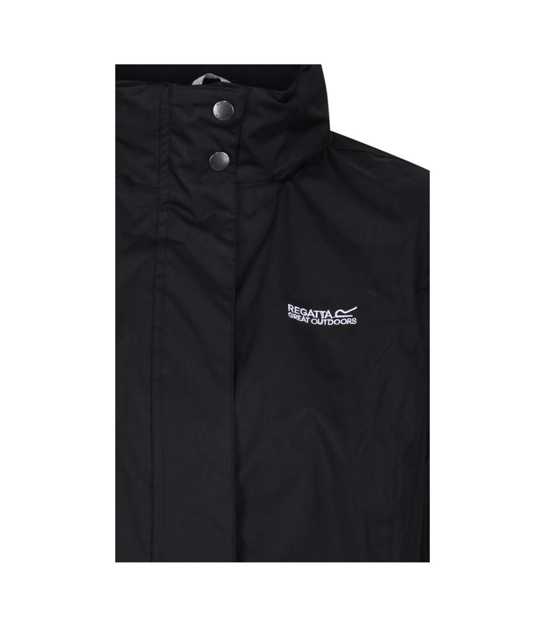 Great Outdoors Womens/ladies Daysha Waterproof Shell Jacket Black Regatta-4