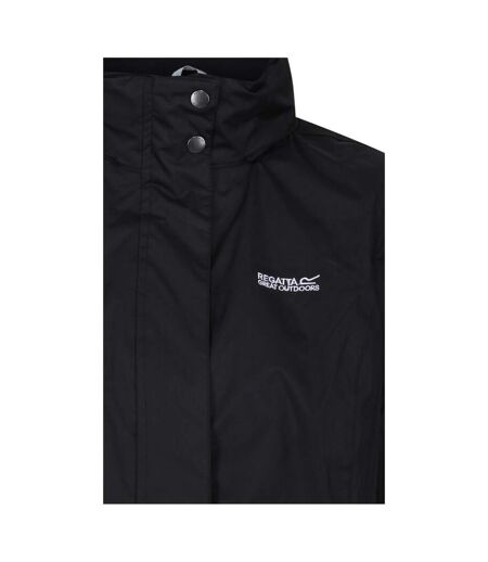 Great Outdoors Womens/ladies Daysha Waterproof Shell Jacket Black Regatta
