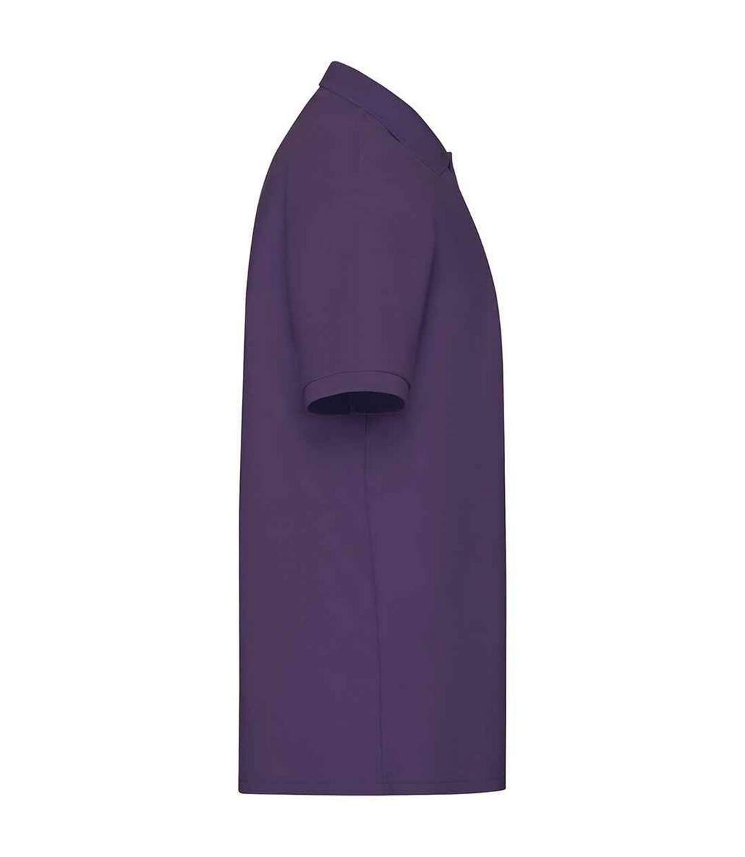 Polo homme violet Fruit of the Loom Fruit of the Loom