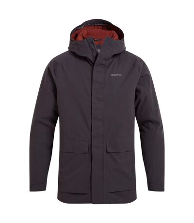 Mens lorton waterproof jacket dark iron Craghoppers