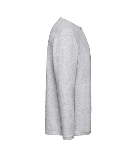T-shirt Valueweight Homme Gris Chiné Fruit Of The Loom