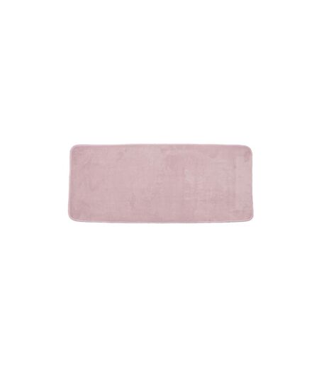 Tapis de Bain Microfibre Vitamine 50x120cm Rose Poudré