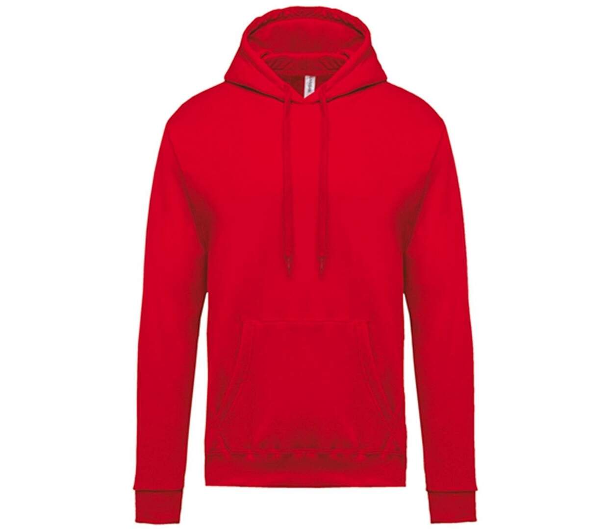 Sweat-shirt à capuche - Unisexe - K476 - rouge-1