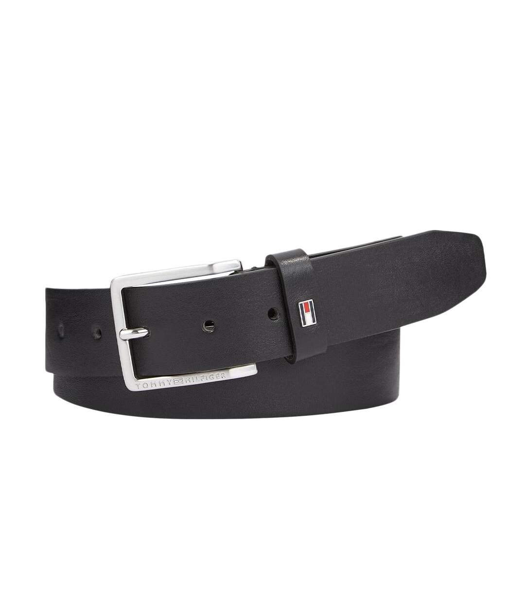 Ceinture Noir Homme Tommy Hilfiger Oliver 3.5 - T 100