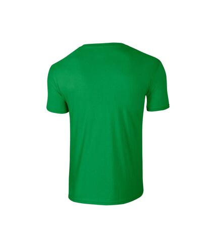 Gildan Mens Soft Style Ringspun T Shirt (Irish Green) - UTPC2882