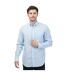Mens Linen Regular Shirt Blue Gant-1