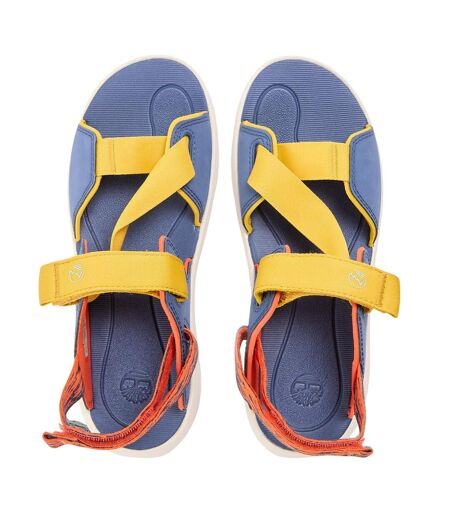Childrens/kids Motion Dune Backstrap Sandals Yellow Timberland