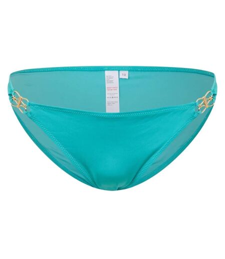 Bas De Maillot De Bain Motif/style Anneau Doré Kayla Femme Turquoise Pâle Biba