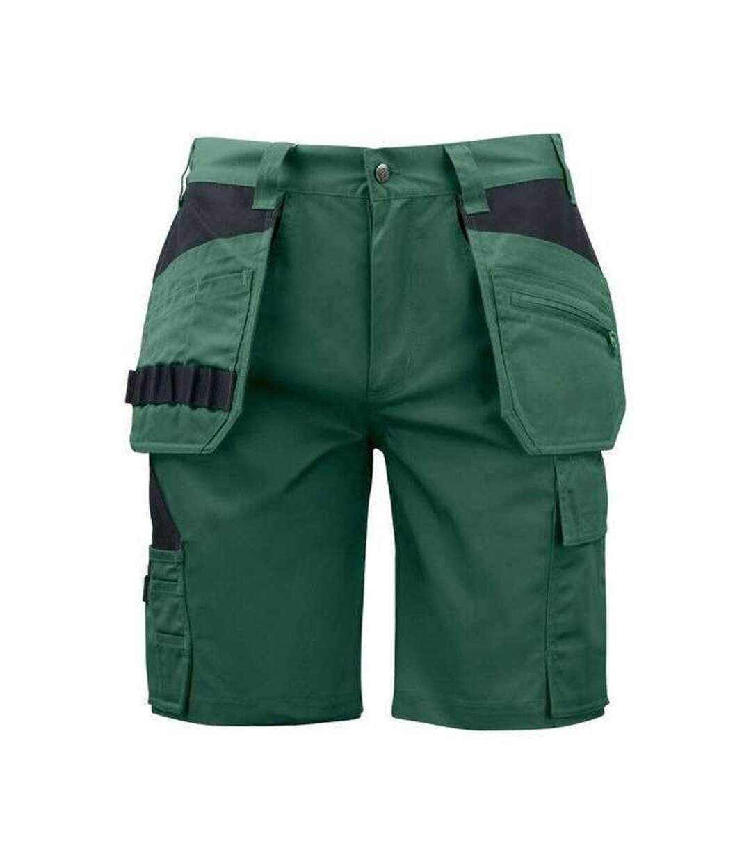 Mens Prio 5535 Work Shorts Forest Green Projob-1