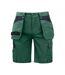 Mens Prio 5535 Work Shorts Forest Green Projob-1