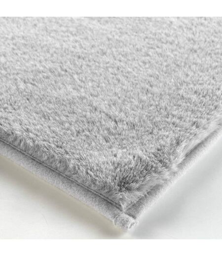 Tapis Imitation Fourrure Feline 120x170cm Gris