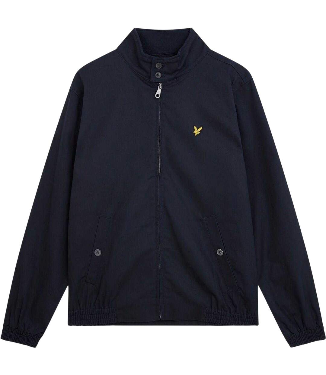 Mens Full Zip Harrington Jacket Navy Lyle & Scott-2
