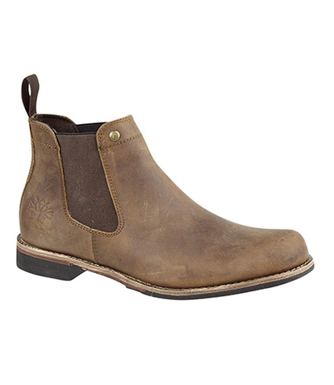 Bottines chelsea homme marron Woodland-3