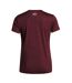 T-shirt Manches Courtes Motif/style À Nœud Femme Bordeaux Foncé Under Armour-3