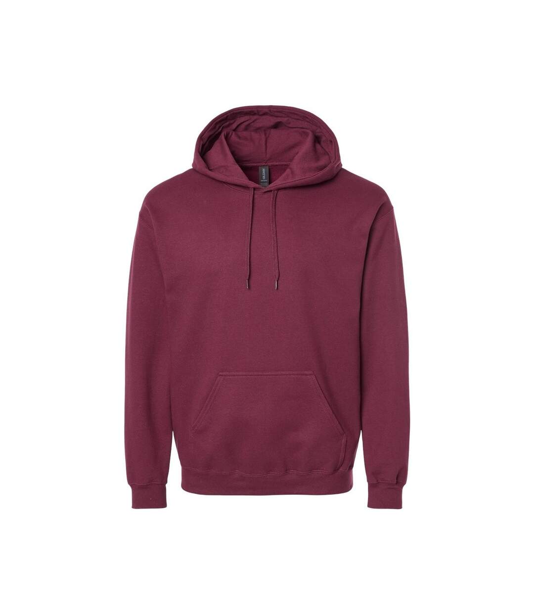 Unisex Adult Softstyle Fleece Midweight Hoodie Maroon Gildan-1