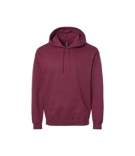 Unisex Adult Softstyle Fleece Midweight Hoodie Maroon Gildan