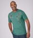 Set van 2 T-shirts met knopenhals-3