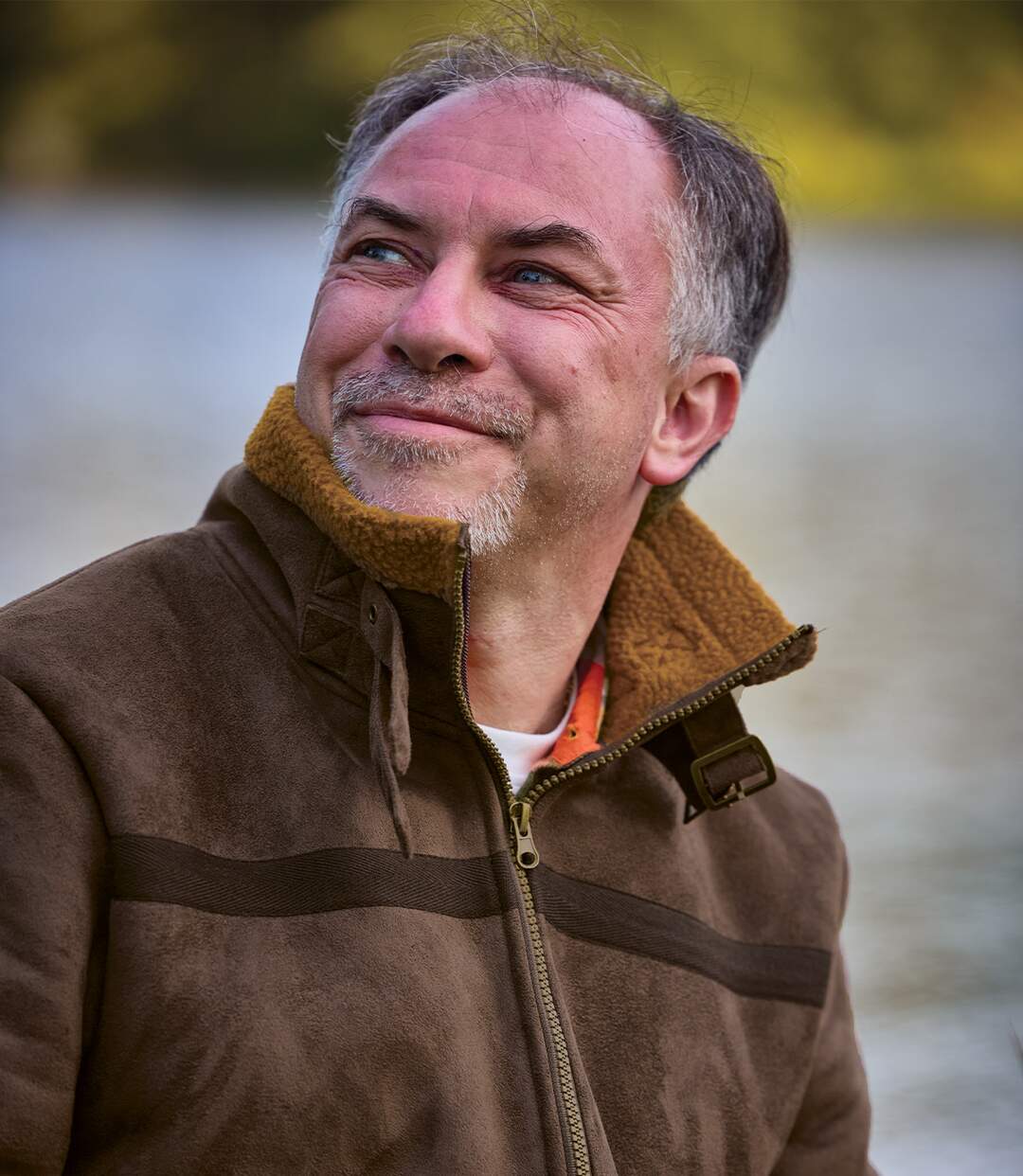 Blouson Aventurier Suédine Fourré Sherpa-6