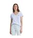 Womens/ladies the perfect v neck t-shirt light blue Levis-3