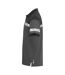 Mens Progression Pique Polo Shirt Grey Black Projob-3