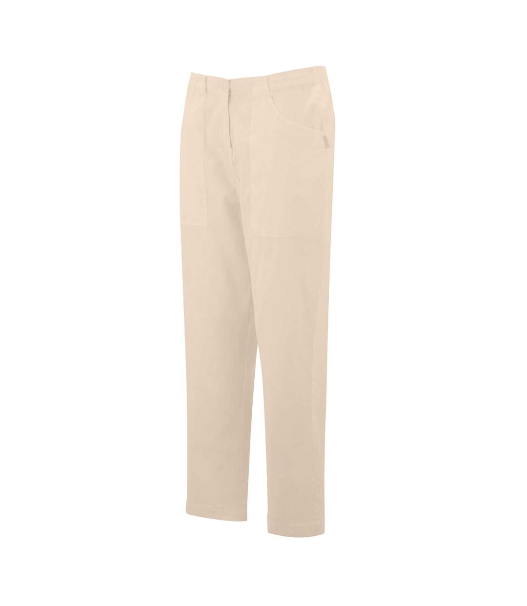 Womens/ladies Shorebella Capri Trousers Light Vanilla Regatta-4