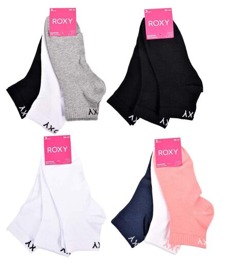 Chaussettes ROXY QUARTER Pack de 12 Paires MULTI62QR