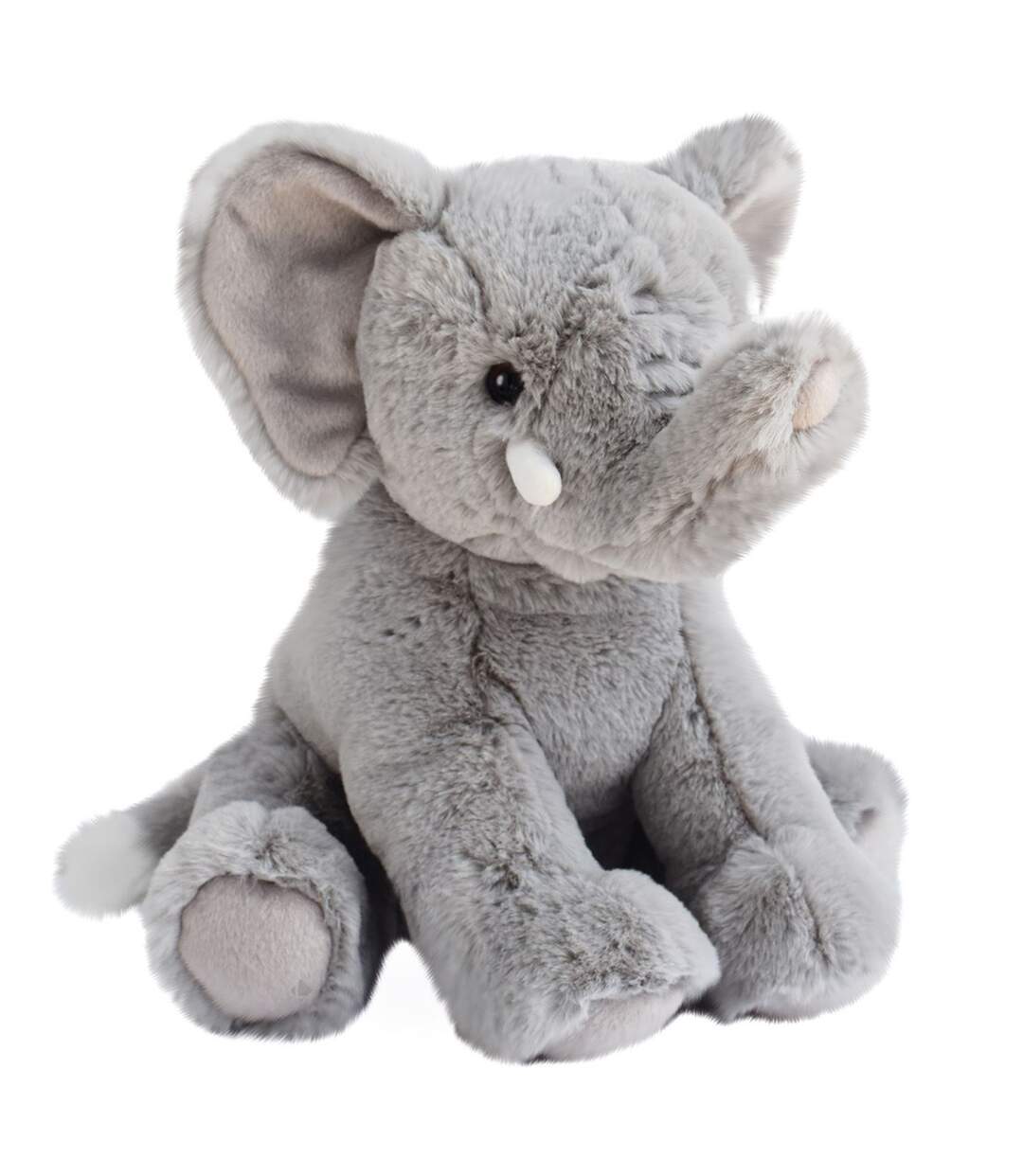 Peluche polyester collection DANS LA SAVANE gris Eléphant-1
