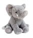 Peluche polyester collection DANS LA SAVANE gris Eléphant-1