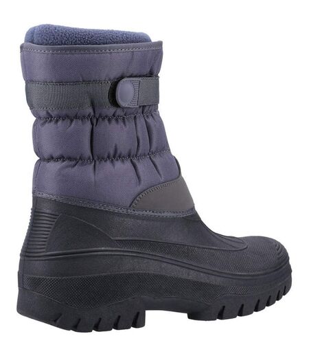 Cotswold Unisex Adult Chase Zip Touch Fastening Snow Boots (Gray) - UTFS10260