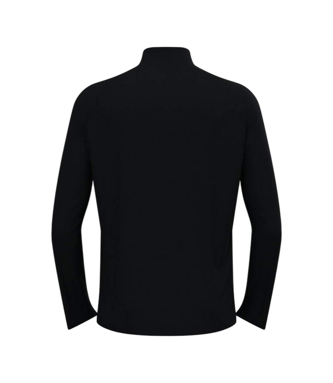 Mens Essentials Quarter Zip Fleece Top Black Odlo-2