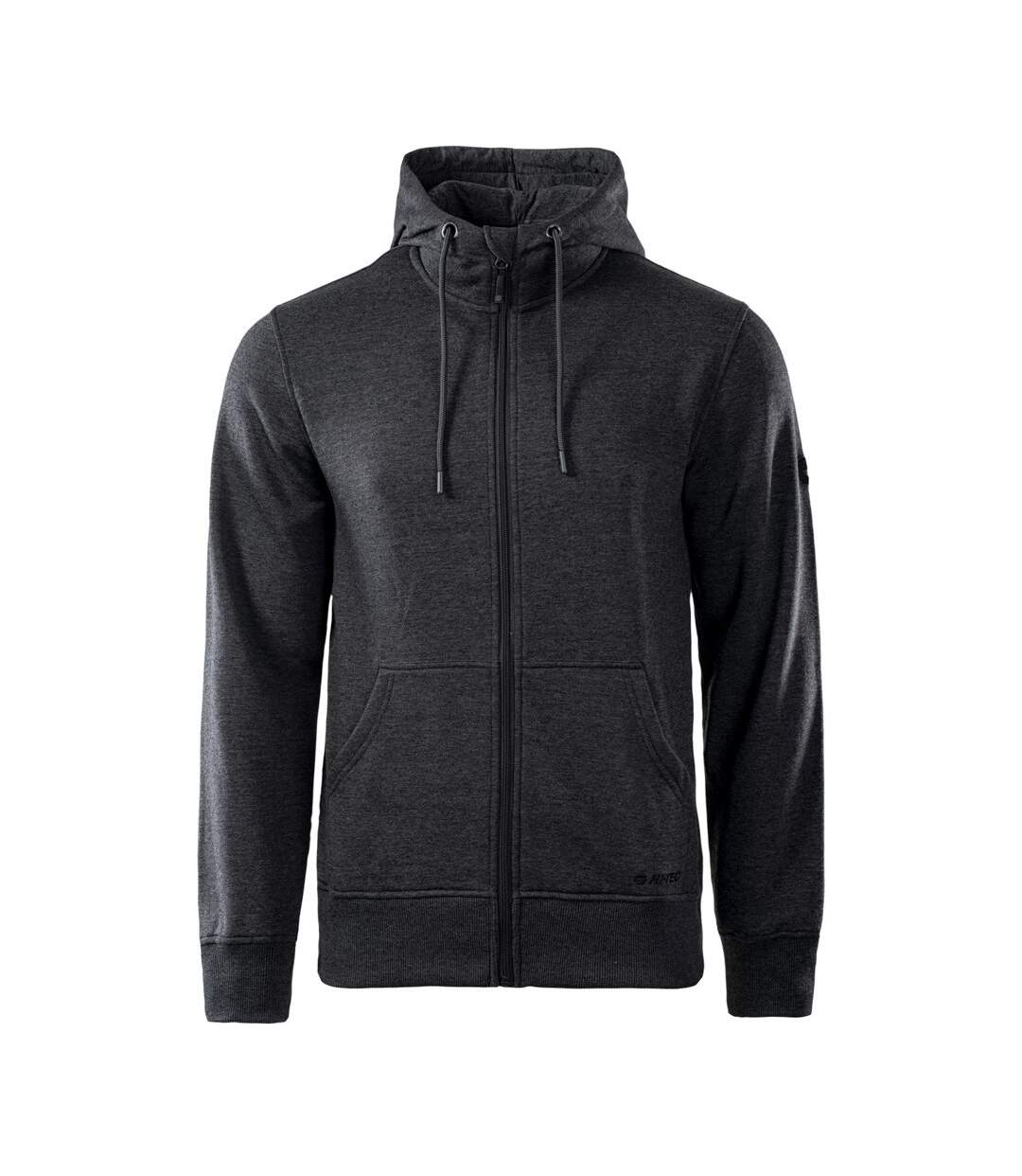Veste À Capuche Silian Homme Gris Foncé Chiné Hi-Tec-1