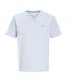 T-Shirt bleu clair homme jack & jones jjblaze-1