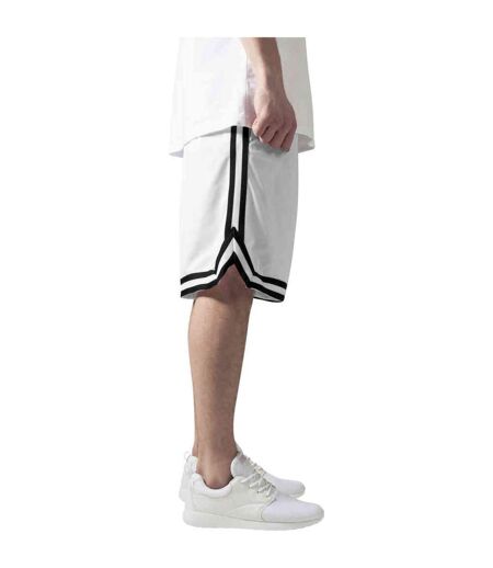 Short Motif/style À Rayures Homme Noir Blanc Urban Classics