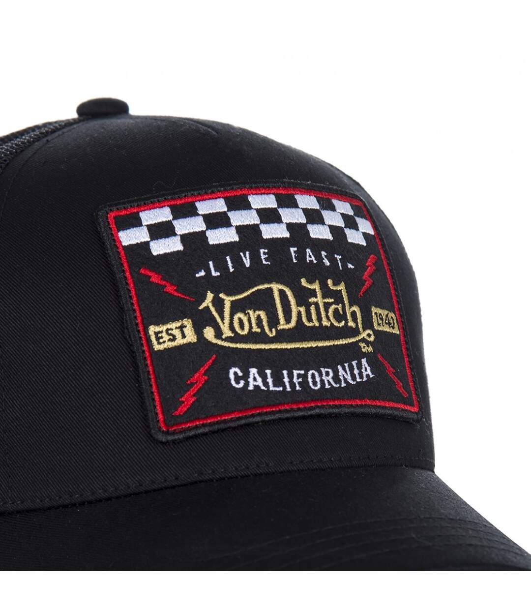 Casquette baseball Von Dutch Blacky 4 Noir-3