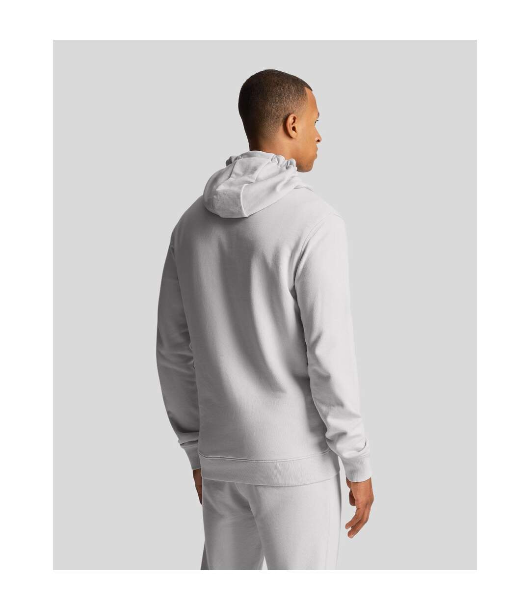 Sweat À Capuche Homme Blanc Lyle & Scott-3