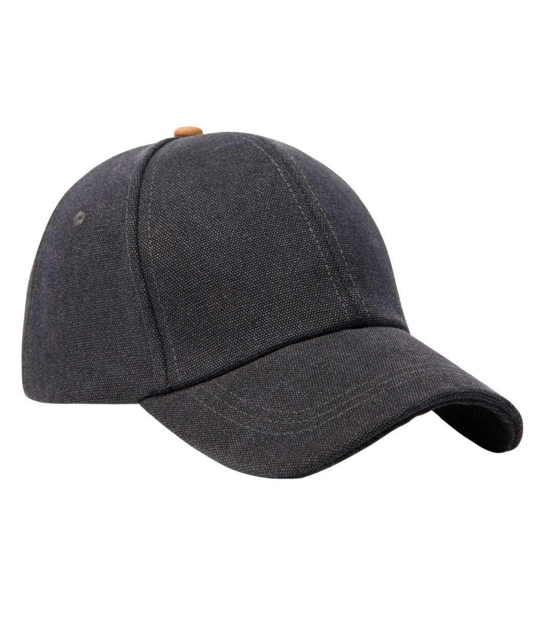 Canvas Aware Baseball Cap Black Vinga-1