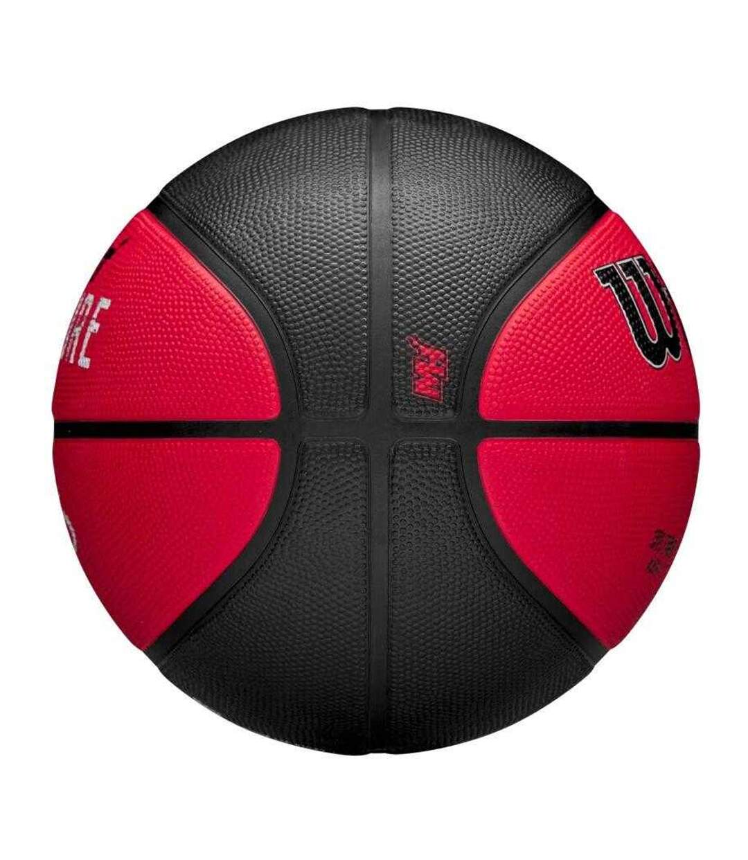 Ballon De Basket Motif/style Nba Miami Heat Taille 7 Noir Rouge Wilson-4