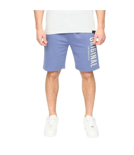 Mens Kensby Shorts Blue Crosshatch