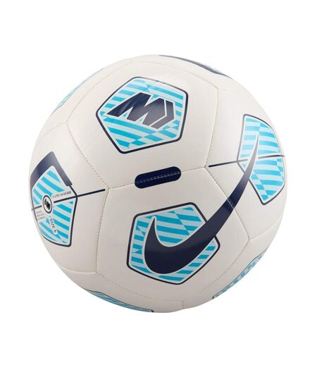 Ballon De Foot Motif/style Logo Mercurial Fade Taille Unique Blanc Bleu Nike