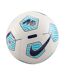 Ballon De Foot Motif/style Logo Mercurial Fade Taille Unique Blanc Bleu Nike-2