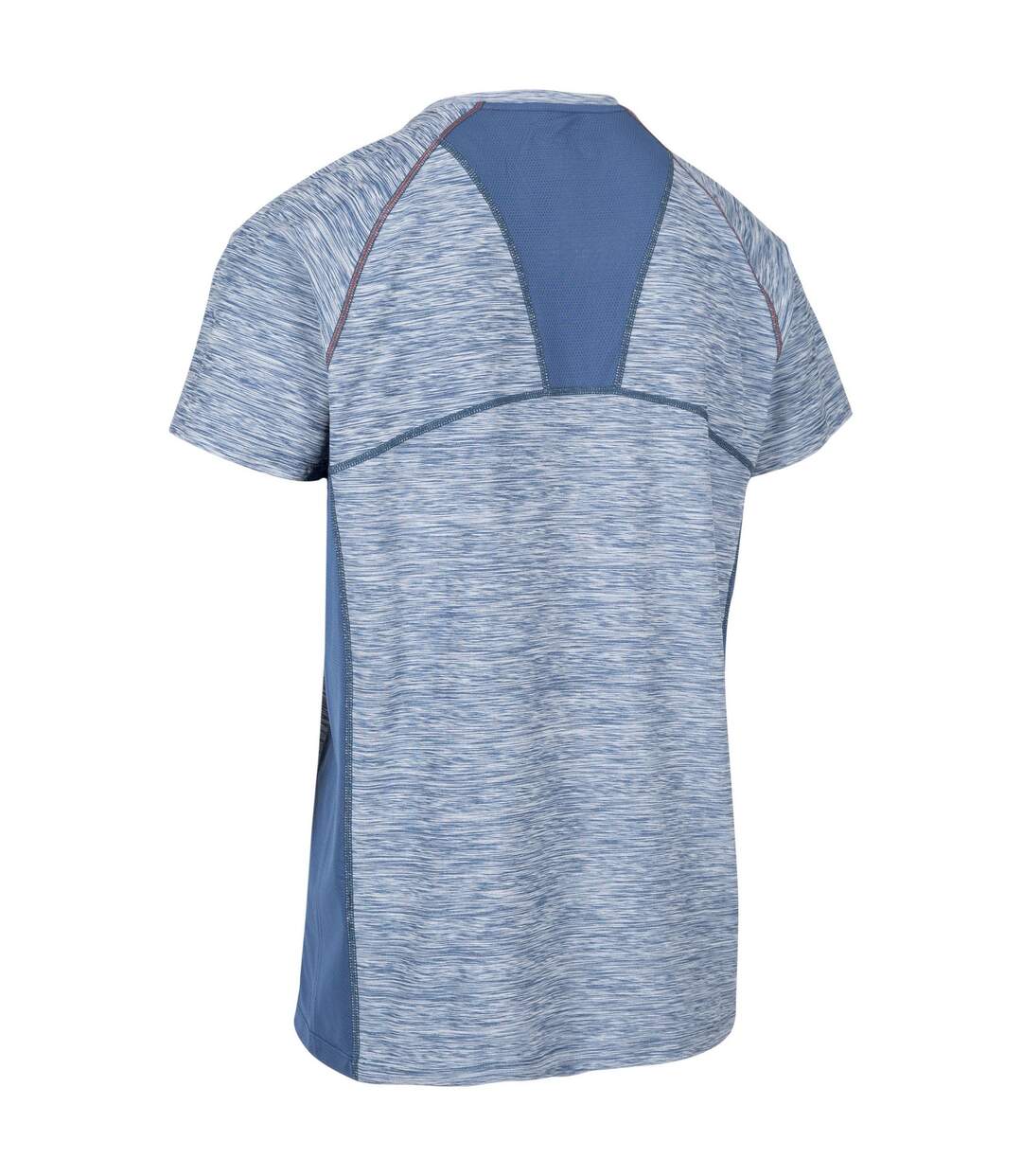 T-shirt de sport cooper homme bleu gris chiné Trespass-2