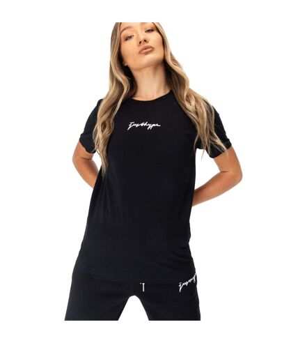 Hype Womens/Ladies Scribble T-Shirt (Black) - UTHY6171