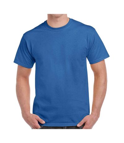 Mens heavy cotton t-shirt royal blue Gildan