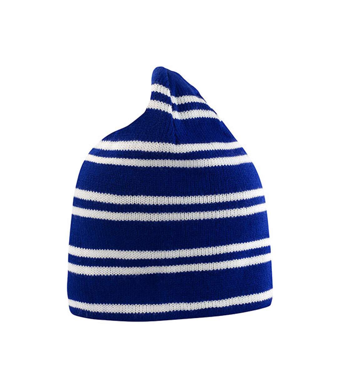 Bonnet Team Blanc Bleu Roi Result Winter Essentials-1