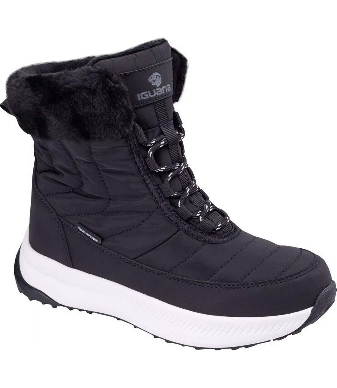 Bottines De Marche Irine Femme Noir Iguana-1