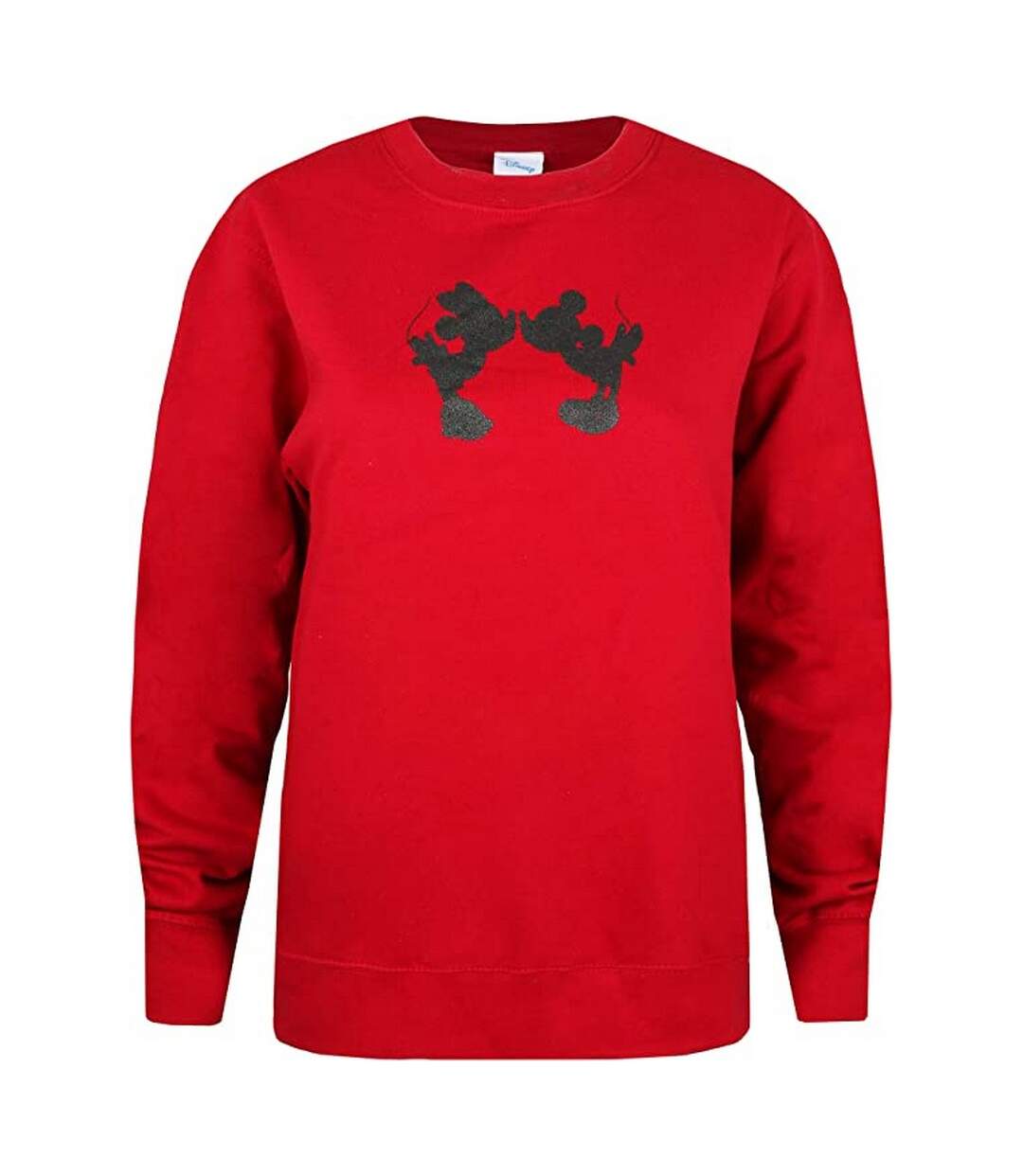 Disney - Sweat KISS - Femme (Rouge / Noir) - UTTV451-1