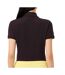 Polo marron femme lacoste pf5462-031-2
