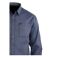 CHALLENGER TRUBLION1 - Chemise à carreaux flanelle grise manches longues pour un confort thermique élégant-4