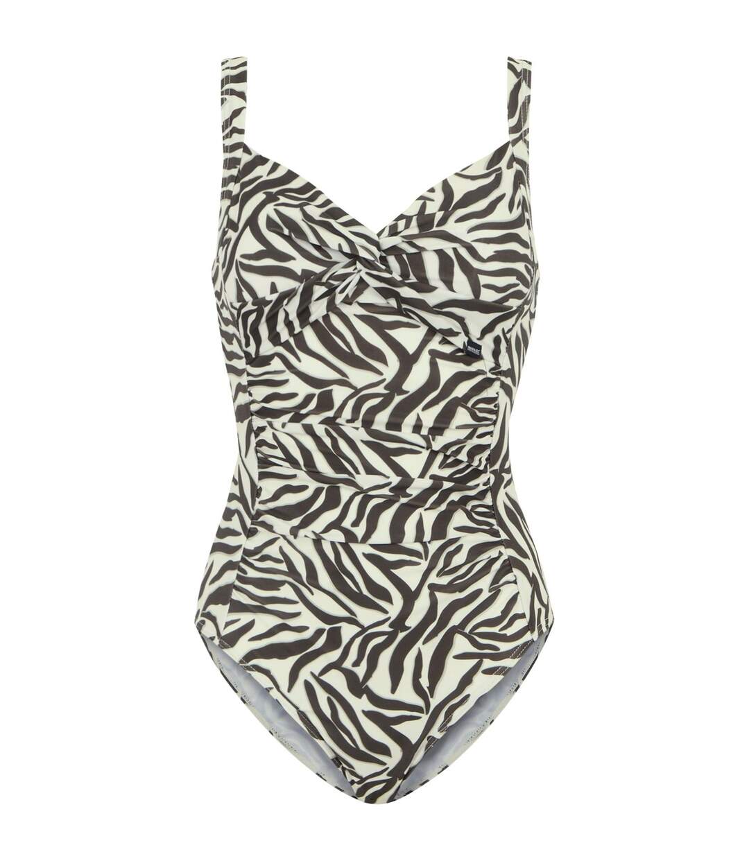 Maillot De Bain 1 Pièce Sakari Femme Gris Ton Sur Ton Regatta-1