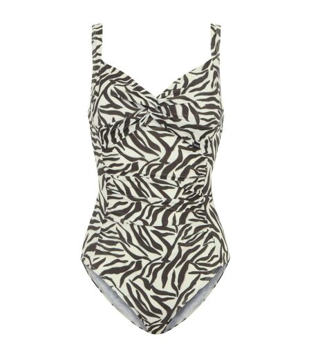 Maillot De Bain 1 Pièce Sakari Femme Gris Ton Sur Ton Regatta